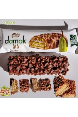 Nestle Damak Ala Antep Fıstıklı Gofret 12 x 30 G