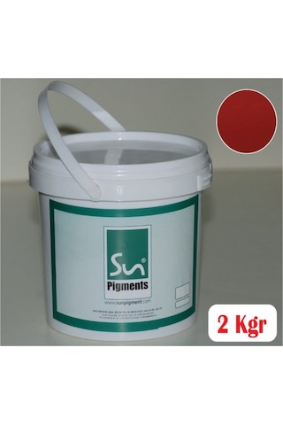 Demir Oksit Kırmızı 130 Pigment - 2 Kg