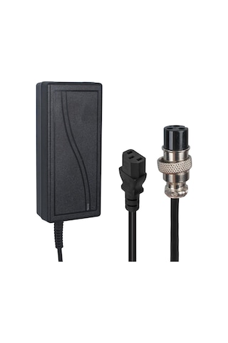 Powermaster 36 Volt 2 Amper 3 Pin Scooter Şarj Adaptörü Cihazı Ad0002