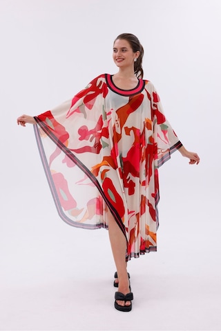 Tarzını Seç Kimono Pareo - Tesettür Pareo - Kemer Model 240x135 Cm Çok Renkli