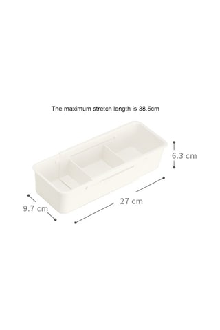 Sones Çekmece Sabit Geri Çekilebilir Saklama Kutusu Bölücü Sofra Takımı Düzenleyici, Stil: Dar Model Diğer