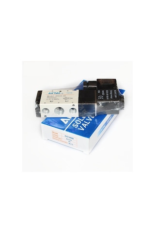 Airtac 4v21008b Dc24v 1/4" Pt 4v Serisi Solenoid Valf Düşük Sürtünme, Uzun Ömürlü