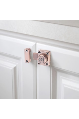 Homyl Ahır Kapısı Garaj Dolapları Için Mekanik Şifre Pembe