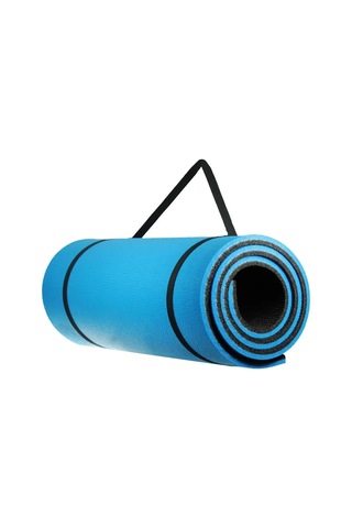 Mobee 6,5mm Taşıma Askılı Kamp Matı Mavi 150x50cm Mavi