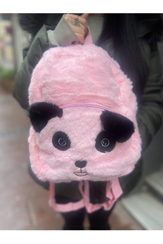 Peluş Panda Sırt Çantası -1666 Altın