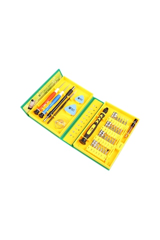 Konesam 38 Parça Çok İşlevli Tornavida Seti - Mobil Telefon, Bilgisayar Tamiri İçin Profesyonel Tamir Aracı Bst-8921