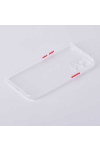 Apple Uyumlu iPhone 12 Kılıf Slims Mat Ve Ultra İnce Kılıf 001