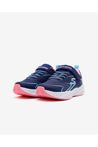 Skechers Mıcrospec Tread-hyper Speed Büyük Kız Çocuk Lacivert Spor Ayakkabı 303882l Nvmt
