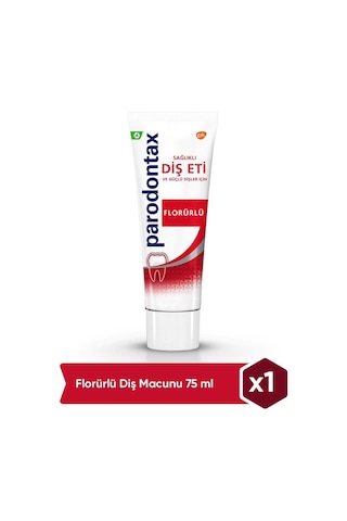 Parodontax Geliştirilmiş Tat Diş Eti Kanamasını Önlemeye Yardımcı Günlük Florürlü Diş Macunu 1 X 75 Ml Beyazlatma