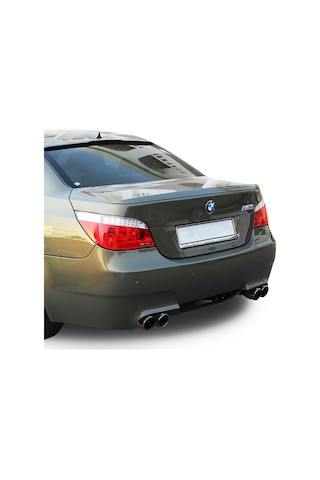 Bmw E60 M5 Bagaj Üstü Spoiler Parlak Siyah Spoyler Plastik İthal 2004-2010
