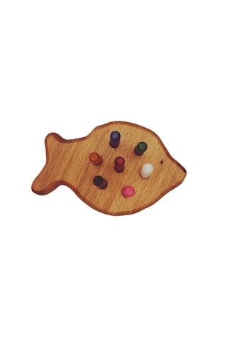 Çubuk Dizme Oyunu Ahşap Balık