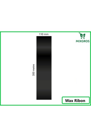 110x300 Metre Wax Ribon 100 Adet 100