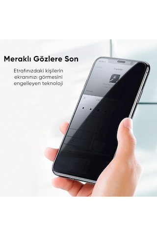 Binano Extreme Prıvacy Samsung Uyumlu S25 Ultra Nano Ekra