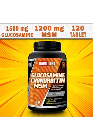 Hardlineglucosamine Chondroitin Msm 120 Tablet