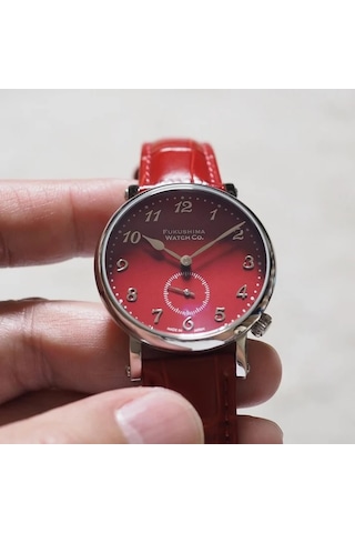 Odaka Chili Pepper Red Kol Saati Gümüş