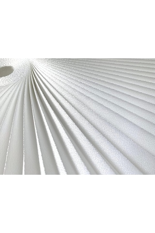 Pliper Beyaz - Plise Cam Balkon Perdesi Yapışkanlı 3400001 50 X 140 Çok Renkli