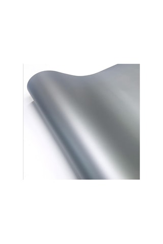 Silver Gümüş Renk Yapışkanlı Folyo Mat Yüzey 61 Cm 1 Metre