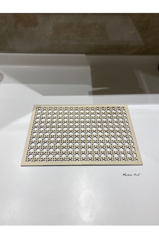 Hazeran Görünümlü Ahşap Dikdörtgen Sunumluk Diğer