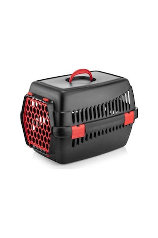 Özel Üretim Mikopet Evcil Hayvan Taşıma Sepet Çantası Kedi Köpek Plastik Kafes 49x35x32,5