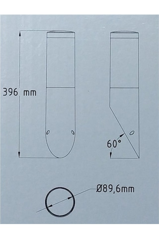Garden Duvar Aplik Siyah E-27 Duy Diğer