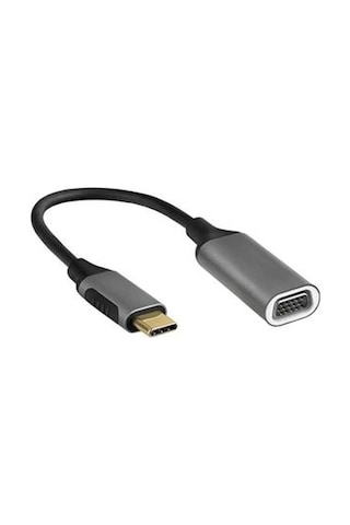 S-link Swapp Sw-u5145 Gri Metal Type-c To Vga Adaptör