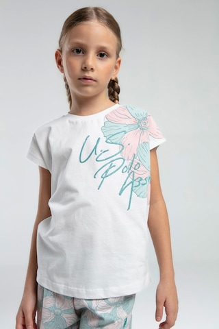U.s. Polo Assn. Kız Çocuk Krem Şort Takım Us2079 KREM