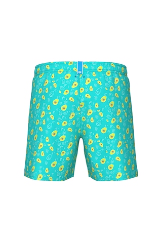 Arena Water Prints Beach Erkek Yeşil Deniz Şortu 007153860