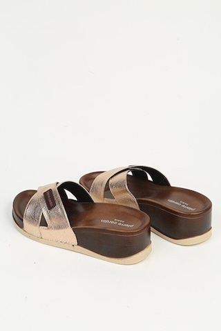 Pierre Cardin Pc-7010 Kadın Terlik Bronz