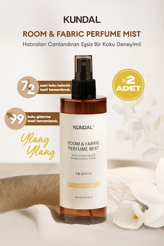 Oda Ve Kumaş Kokusu Kundal Room & Fabric Perfume Mist Ylang Ylang 300 Ml Ylang Ylang