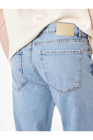 Koton Straight Fit Mavi Erkek Jean Pantolon 6sam40008nd Mavi