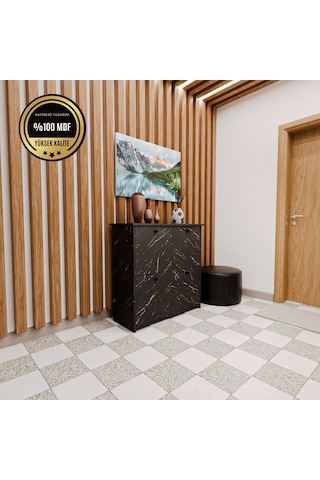 Dekorfim DF08103BD MDF Antre Hol Ayakkabılık Ayakkabı Dolabı