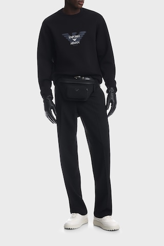 Emporio Armani Pamuklu Yuvarlak Yaka Sweat Erkek Sweat Em007315 Af10013 Uc001 Siyah