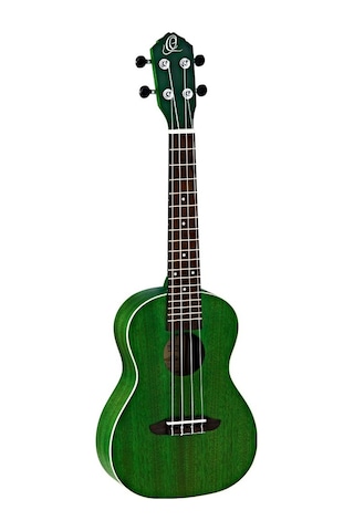 Ortega Ruforest Concert- Ukulele Forest Green Satin