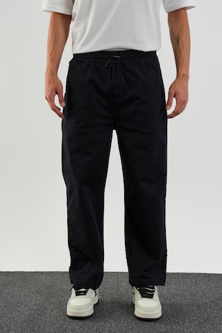 Redline Calmfit Erkek Baggy Kalın Beli Lastikli Pantolon Siyah