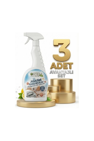 Ortem Mutfak Temizleyici 3x1 Kg Diğer
