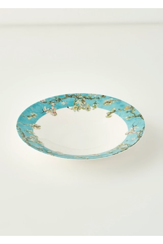 Bella Maison Van Gogh Almond Blossom Porselen Salata Kasesi Turkuaz 29 Cm Turkuaz