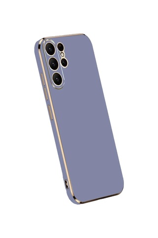 Durukar Samsung Galaxy Uyumlu - S24 Ultra Kılıf Volet Silikon - Mavi