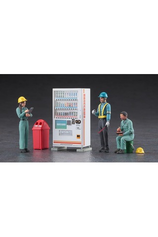 Hasegawa Wm06 66006 1/35 Ölçek, İnşaat İşçileri Set B, Plastik Model Kiti-51510
