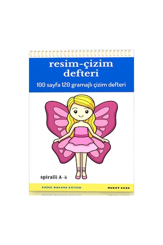 Adım Adım Resim Çizmeyi Öğreten Kılavuz Kitap +Defter