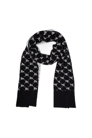 Perspective Siyah - Ekru Kadın Atkı 22470009 001