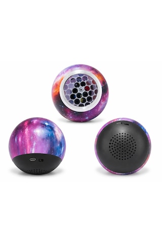 Çocuk Odası Bebek Odası Gece Lambası Hoparlör Bluetoothlu Yıldız Ve Okyonus Projeksiyon Gece Lambası Ahşap Standlı Kumandalı Müzikli Galaksi Ay Işığı Siyah Beyaz