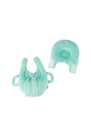 Sones Bebek Bebek Şişe Rafı Serbest El Şişe Tutucu Pamuklu Bebek Süt Şişesi Besleme Öğrenme Emzirme Yastık Minderi Mavi