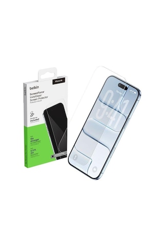 Belkin Ova237hq Screenforce Invisiglass İphone Air Uyumlu Kolay Hizalama Kitli Temperli Cam Ekran Koruyucu