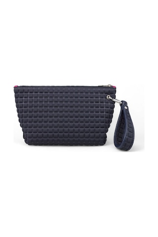 Bilik Deri Scuba Koyu Gri Kadın Portföy & Clutch Çanta Yeliz Gri