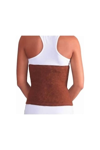 Armor Egemoda Deve Tüyü Yün Bel Korsesi , Bel Korsesi , Koruyucu Korse Kahverengi