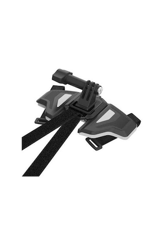 Besthome1 Telesın Gp-hbm-mt2-yh Kaskı Stantı 2. Nesil - Spor Kamera Aksesuarı Nilon+silikon+paslanmaz Çelik Siyah Siyah