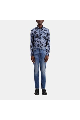 The Kooples Erkek Slim Fit Mavi Jean