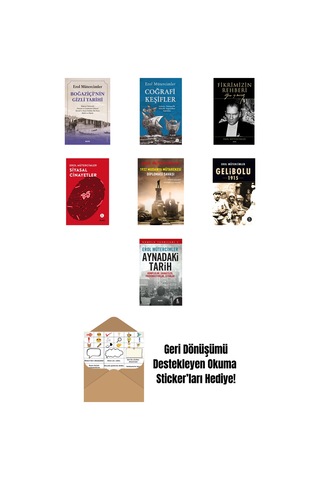 Erol Mütercimler 7 Kitap Set + Okuma Sticker'ları