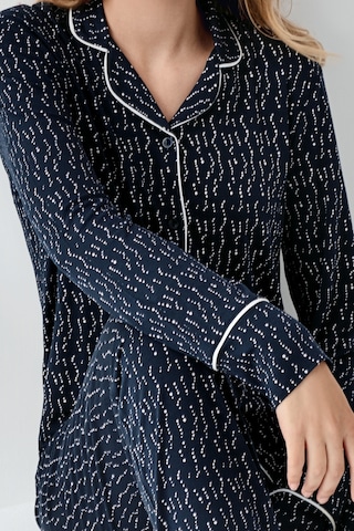Arnetta Kadın Lacivert Gömlek Pijama Ar3430-s-v1 Lacivert