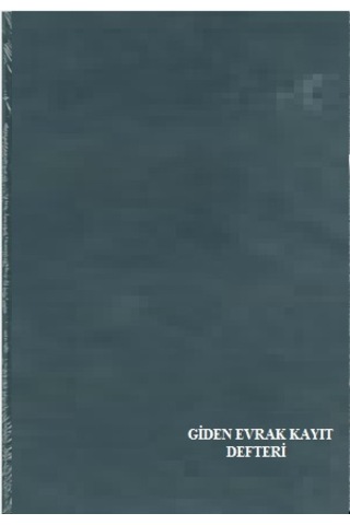 Giden Evrak Kayıt Defteri Ciltli 96 Yp Özkan Koyu Lacivert